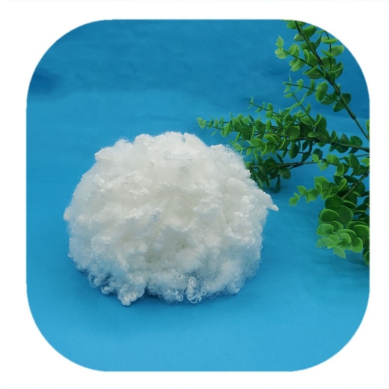 100% virgin hollow conjugated silicon polyester fiber stuffing material