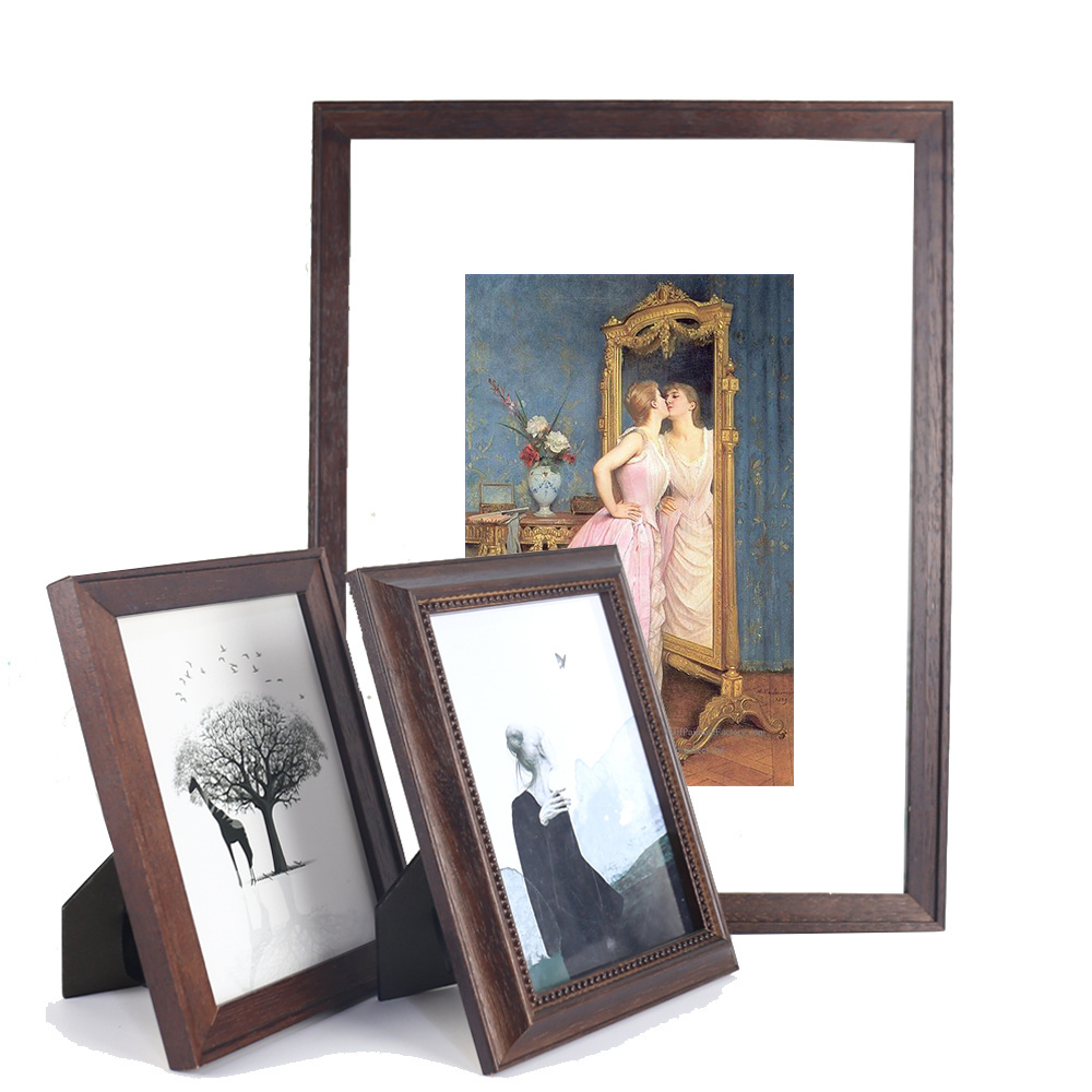 Small Photo Foto Wood Set Cheap Picture Frames In Bulk