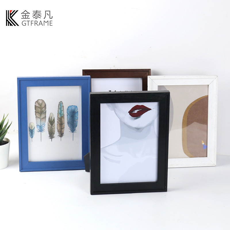 Small Photo Foto Wood Set Cheap Picture Frames In Bulk