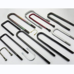 Wholesale Cheap Price Flat U Bolt Stainless Steel Square U Bolts and Nuts