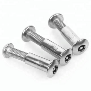 carbon steel zinc sex screw barrel nut Stainless steel furniture bolt bunk bed bolts