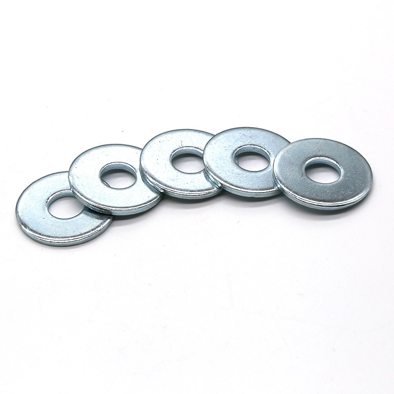 flat plain washer galvanized plain round shim fender flat washer