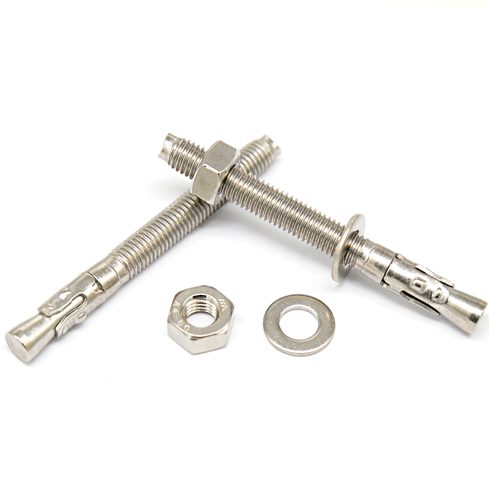 Stainless Chemical Masonry Concrete Anchor M8 x 80 Wedge Expansion Anchoring Bolts