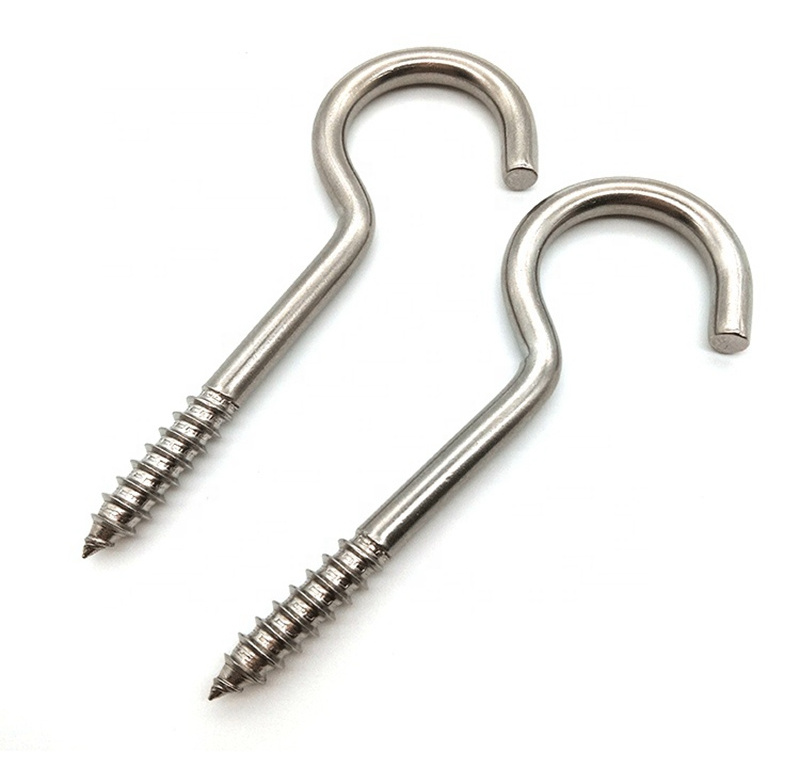 Hook Type Screw Open Eye Hook Wood Self Tapping Screw