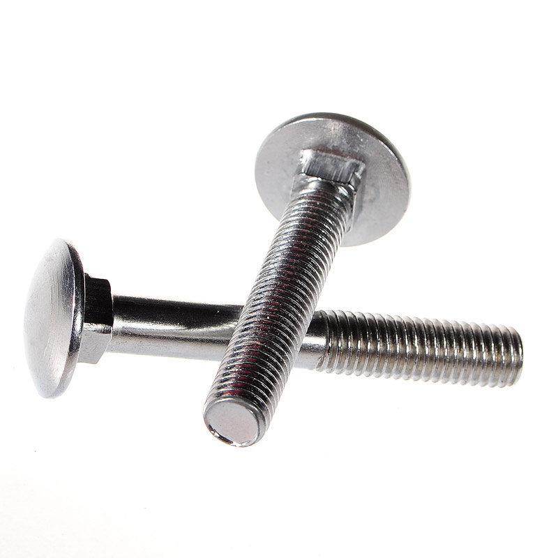 Low Price Din 603 Carriage Bolt And Nut Stainless Steel Carriage Bolts