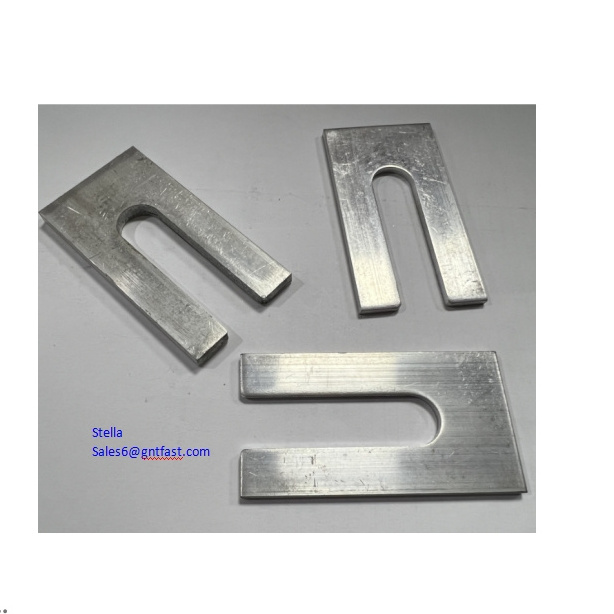 1mm 2 mm 5mm Furniture Company Used  Window Spare Parts  Aluminum Sheet  Slotted Horseshoe Packer Shims