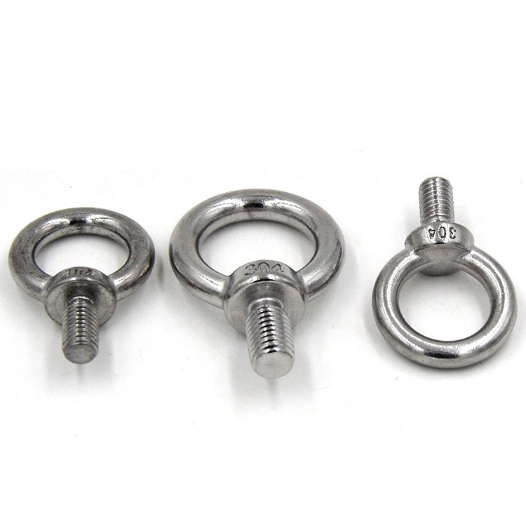 M16 Din 580 Super Duplex Screw Metric Size M8 A4 Stainless Steel C15 M12 Lifting Din580 Ring Eye Bolt