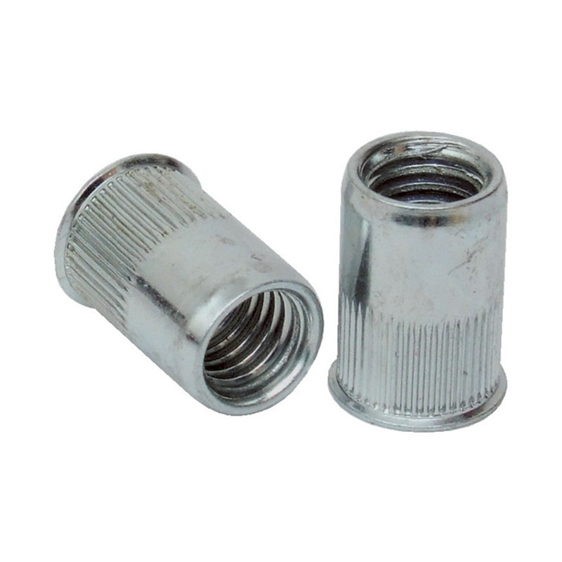 customize zinc plated rivet nut rivet nut/rivnut flat head metric rivet nut thread