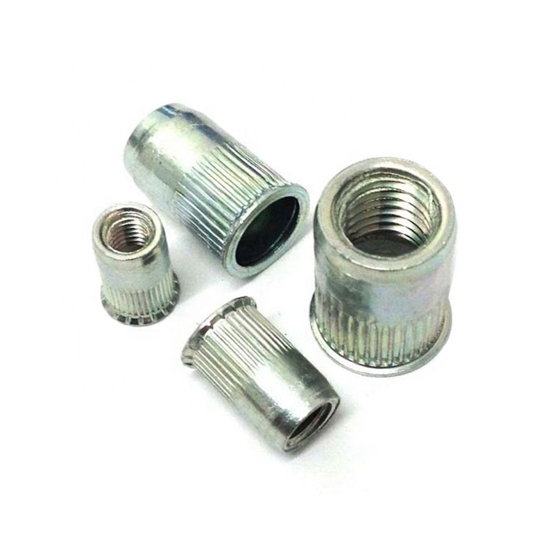 customize zinc plated rivet nut rivet nut/rivnut flat head metric rivet nut thread