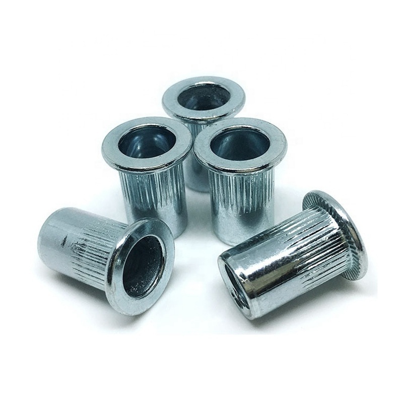 customize zinc plated rivet nut rivet nut/rivnut flat head metric rivet nut thread