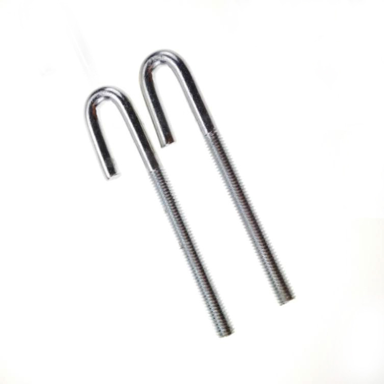 Custom stainless carbon steel galvanized j bolt