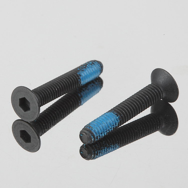 Anti-loosening Bolt M5 x 50 Loctite Patch Screws with Nylon Patch