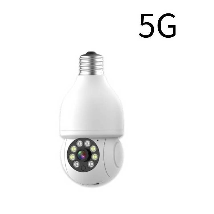 Light Bulb 1080P Dome Smart Camera App Control Motion Detection Tuya 5G wifi Camera