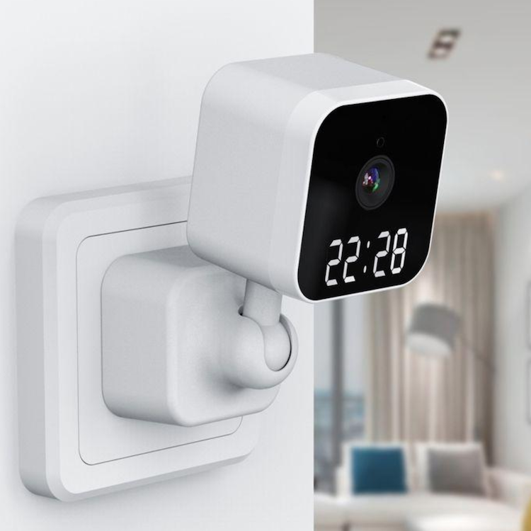 Wireless WiFi Cam Home Security Motion Detector Clock Surveillance Smart Camera