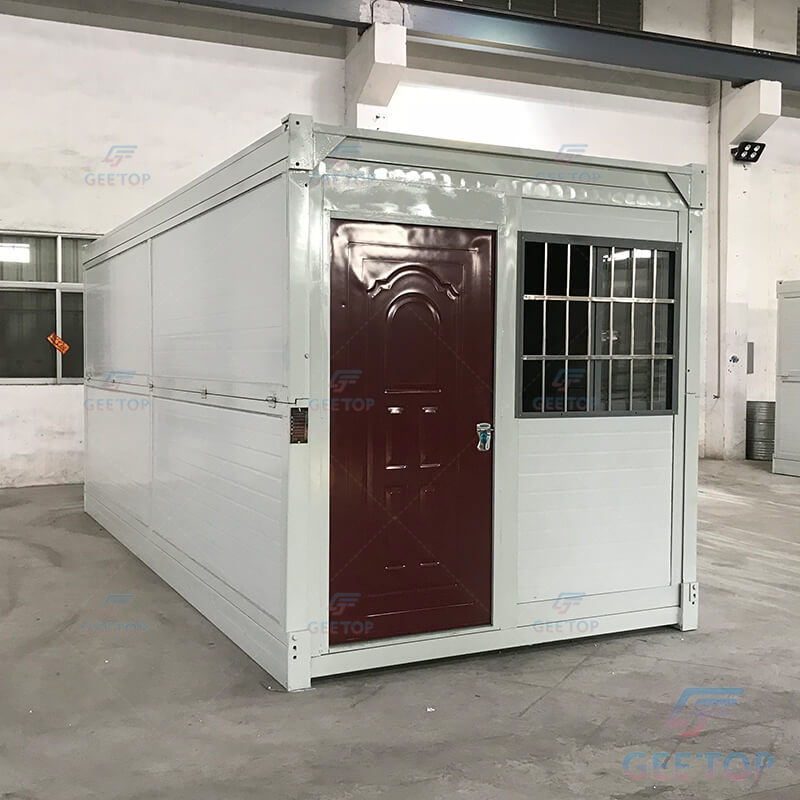 Prefabricated house folding container australia 20ft folding container house 2 bedroom container house 2 storey