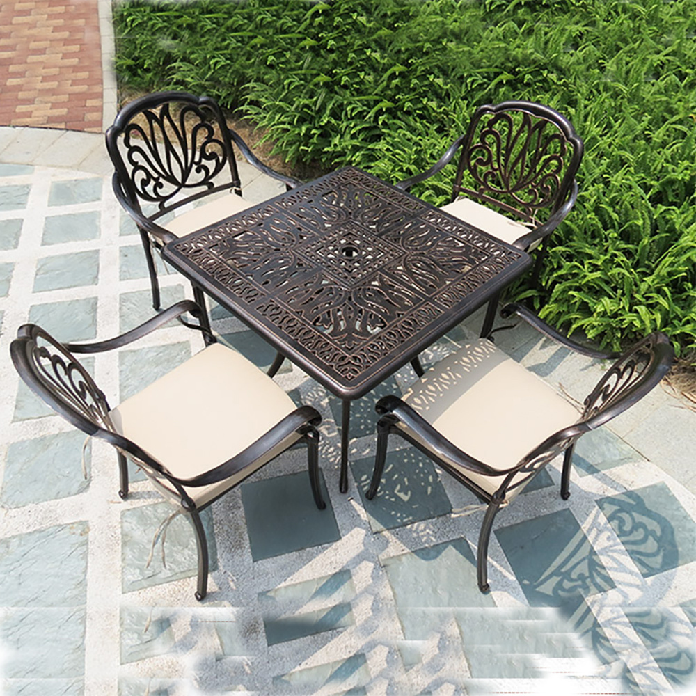 Cast Aluminum Garden Patio Mexico Outdoor Furniture