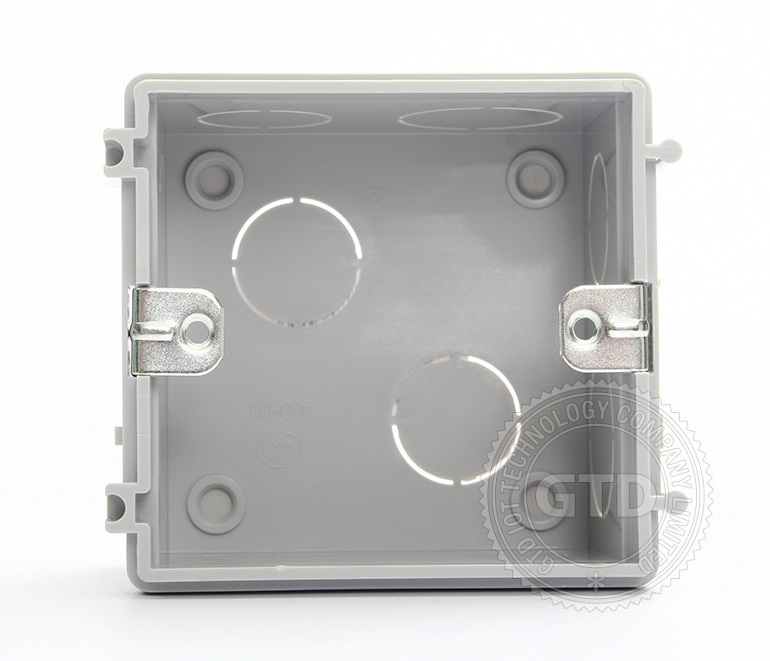 Silver connected Smart Hotel high quality PC install wall mounting box