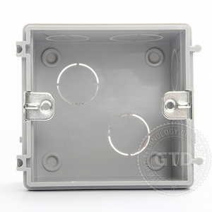 Silver connected Smart Hotel high quality PC install wall mounting box