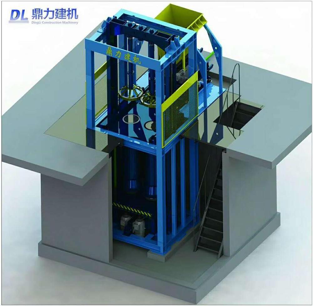 Concrete Jacking Pipes Making Machine / Concrete Culvert Pipe Moulding Machine