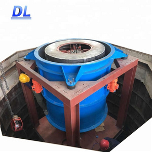 Dry casting precast attached vibrator vertical vibration cement concrete culvert pipe making machine for sewer drainage