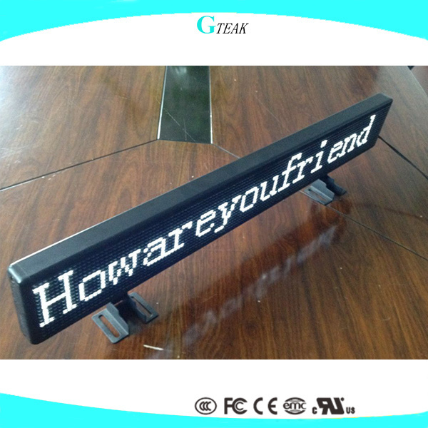 Remote control car led display screen message board