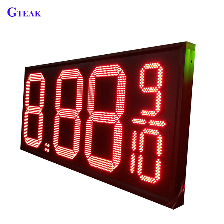 customized large 7 segment led display 5 digits