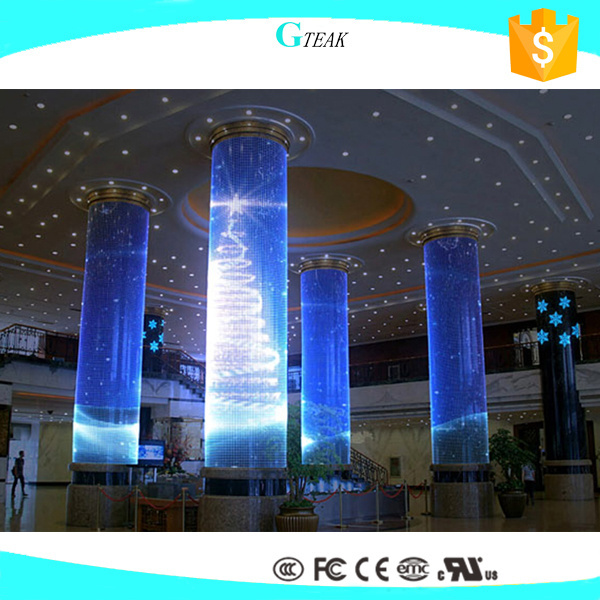 P20 P30 p40 transparent mesh curtain led displays soft screen outdoor led mesh screen