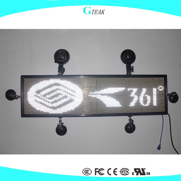 Remote control car led display screen message board