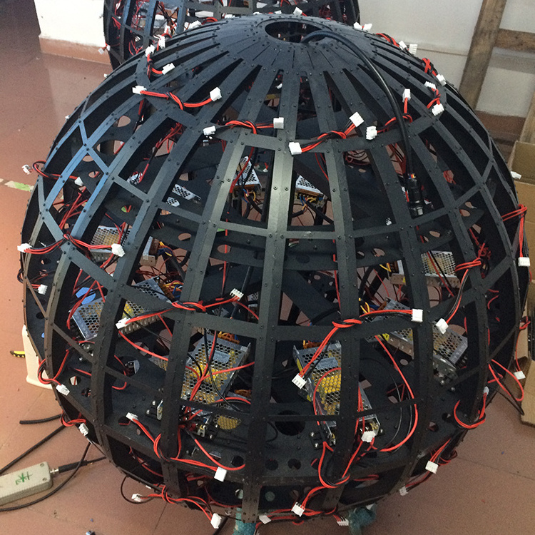 alibaba china 360 ball led sphere display round factory