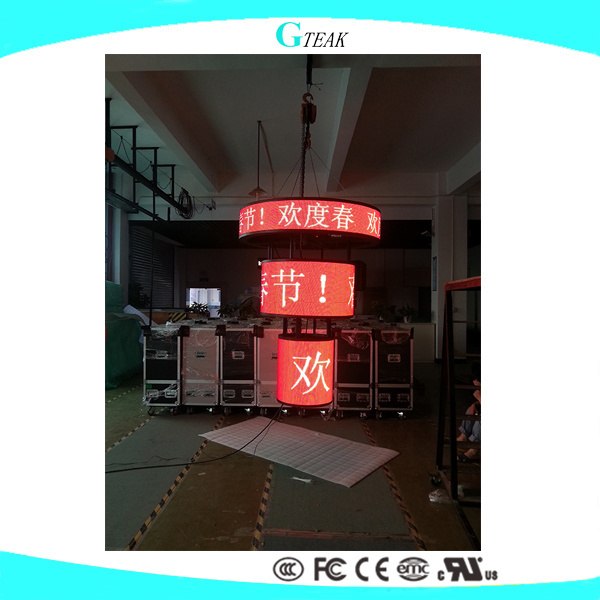 ph6mm indoor rgb flexible led scrolling sign