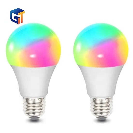 G-Tech plus Tuya Smart Light Bulb with WIFI 12W 15W Color Changing RGB LED Bulb E27 APP Remote Compatible Alexa Google Home