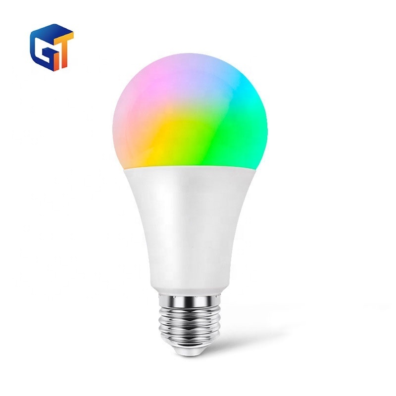 G-Tech plus Tuya Smart Light Bulb with WIFI 12W 15W Color Changing RGB LED Bulb E27 APP Remote Compatible Alexa Google Home