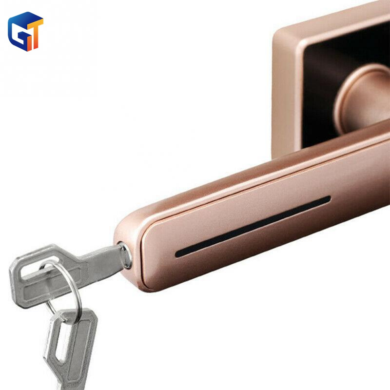 G-Tech plus Smart Sensor Indoor Handle Lock Office Fingerprint Lock Security Anti-Theft Fingerprint Password Electric Door Lock