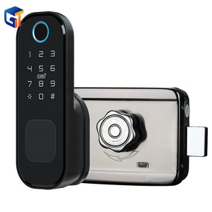 G-Tech plus Keyplus Electronic Security Smart APP WiFi Digital Code IC Card Biometric Fingerprint Door Lock for Home