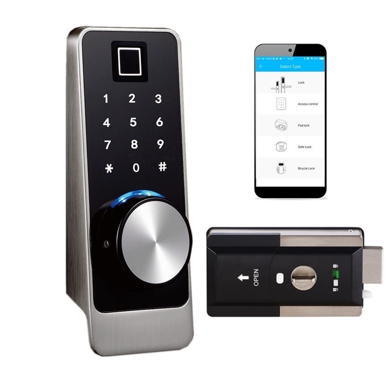 G-Tech plus home smart door lock access wifi security automatic unlocking fingerprint door lock