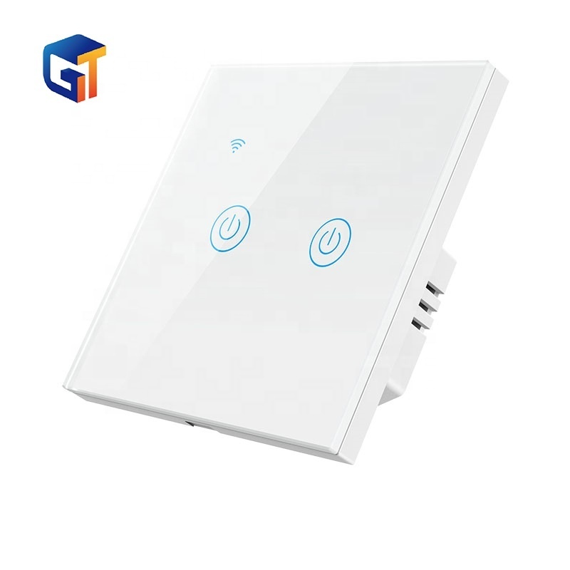 G-Tech plus WIFI Touch Screen Light Wall Switch smart home device Sensor 1 Way Touch Light Switch