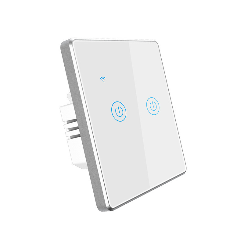 G-Tech plus Smart Switch Tuya Interruptor Inteligente WIFI Alexa Control EU Version Light Wall Switch 2 Gang