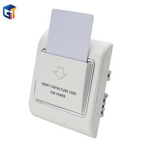 G-Tech plus Hotel Energy Saving Switch Insert RFID Holder Card Smart Hotel Room Key Card Power Switch for Hotel WiFi Switch