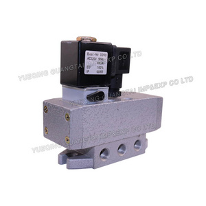 Heavy Duty Q24DH-8 1/4" AC220V DC24V Air Electric Control directional Change Valve for blowing machine