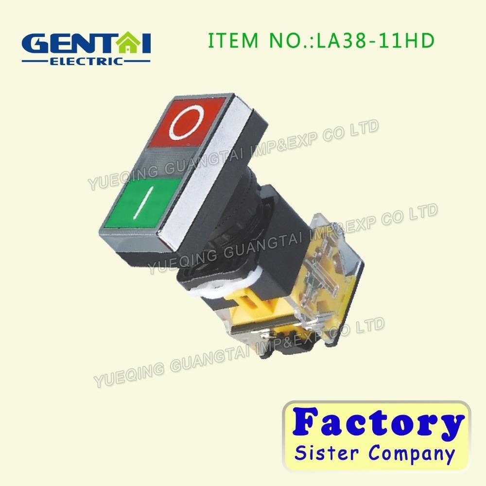 High Quality Universal LA38 NC NO selector two three positions handle rotary changeover cam switch