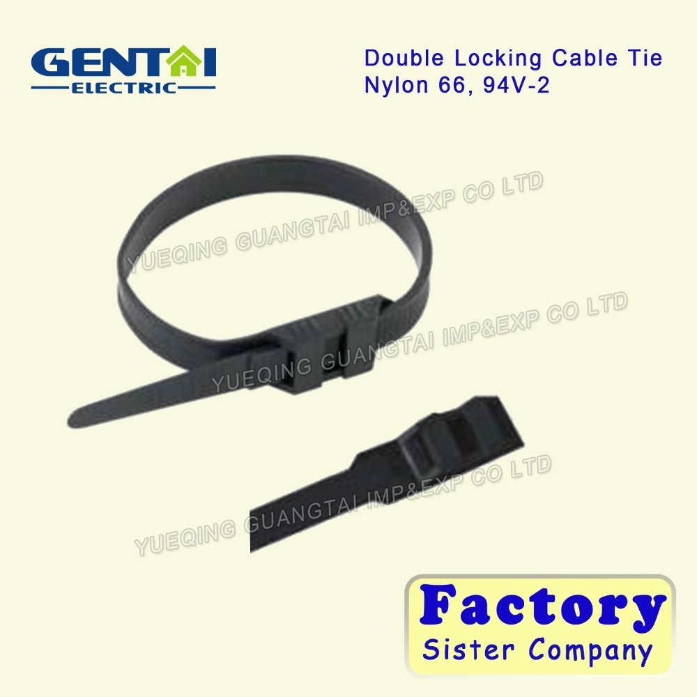 Good Quality Weather Resistant 94v-2 nylon PA66 push mount cable tie