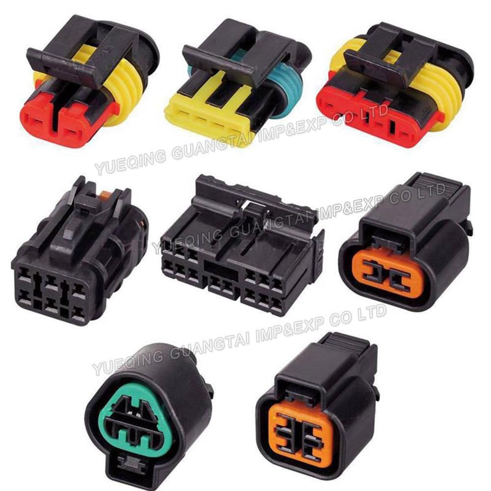 Good Quality Electrical Connector Pbt Gf20 Car Connector