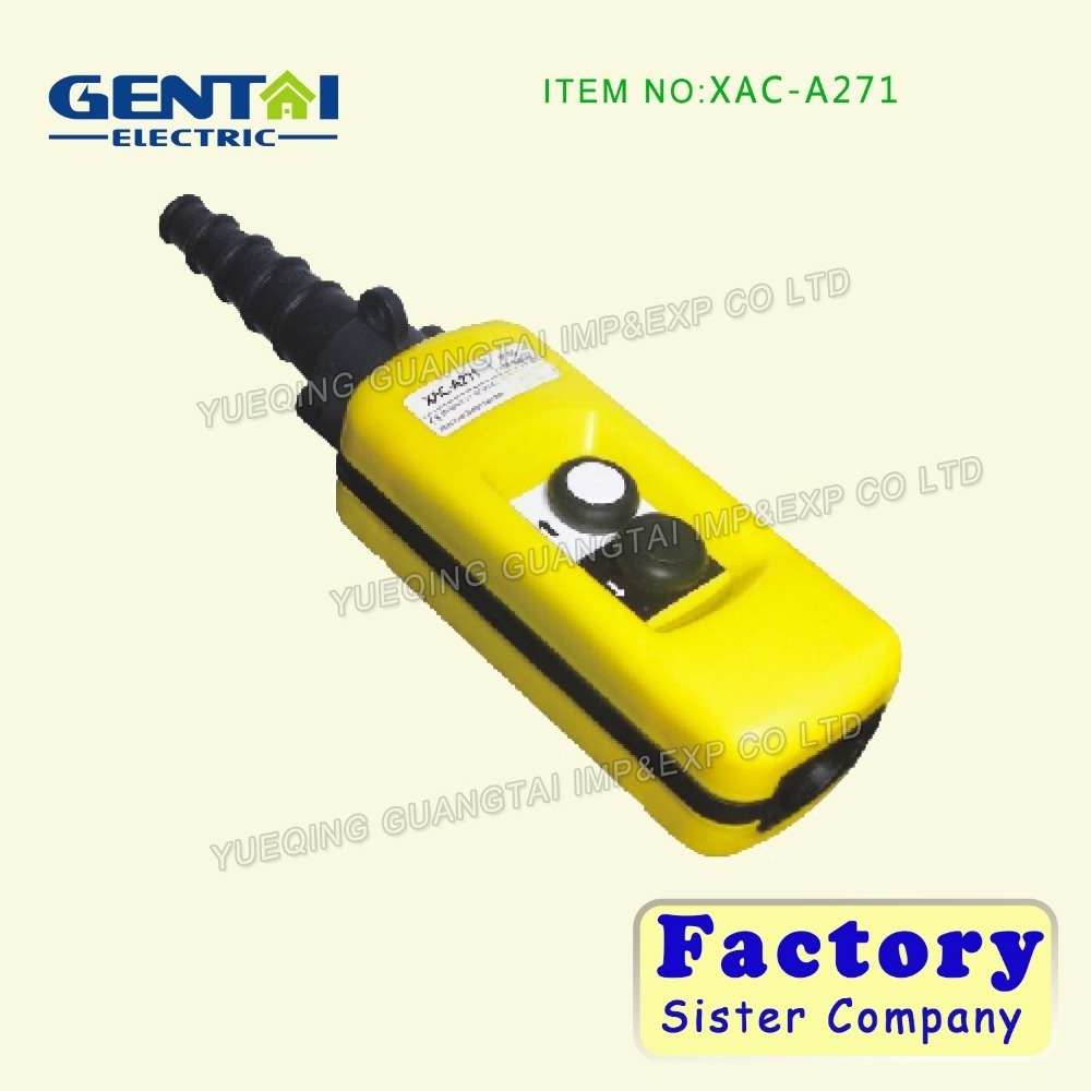 High Quality XAC-A271 Waterproof Crane Hoist pendant control station Crane Switch