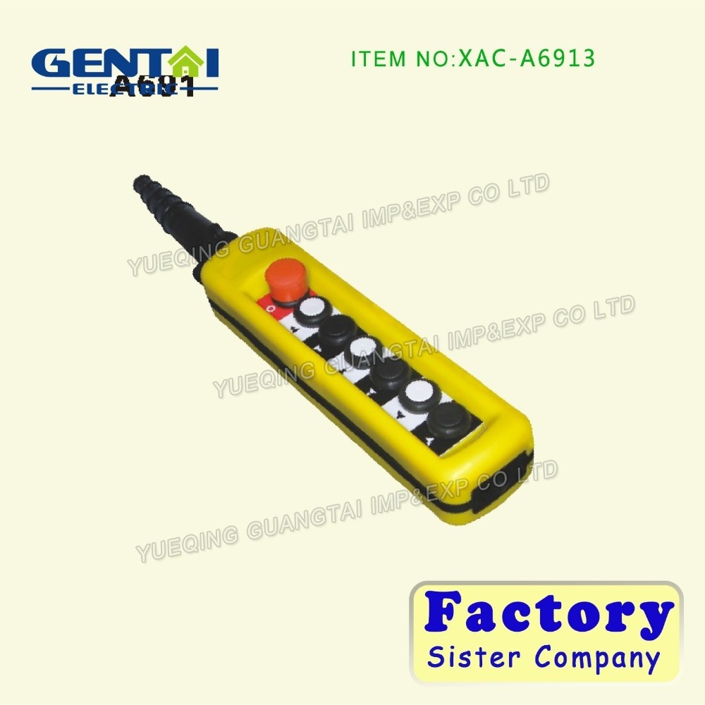 High Quality XAC-A691 XAC-671 XAC-6913 Waterproof Crane Hoist PENDANT Control STATION push button Switch