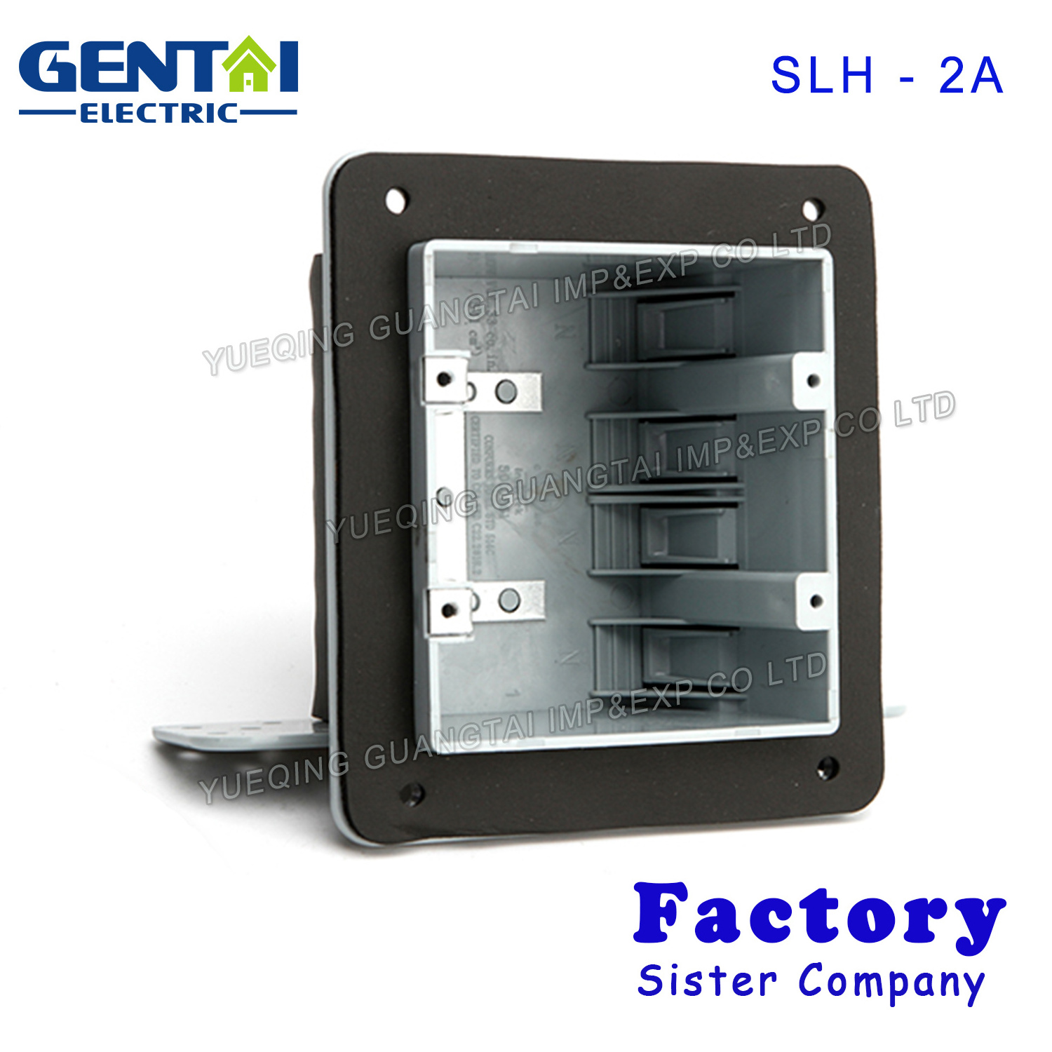 High quality 2 gang switch plastic waterproof wiring box junction box