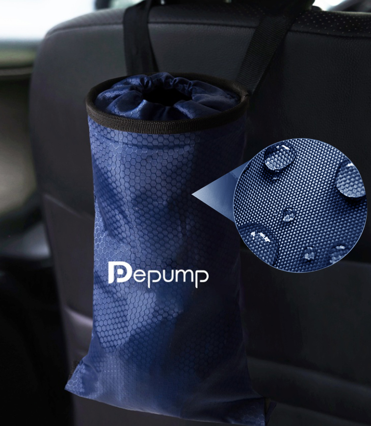 Waterproof Washable Car Back Seat Organizer Umbrella Holder Garbage Bag Trash Can Trash Bin Bag for Car