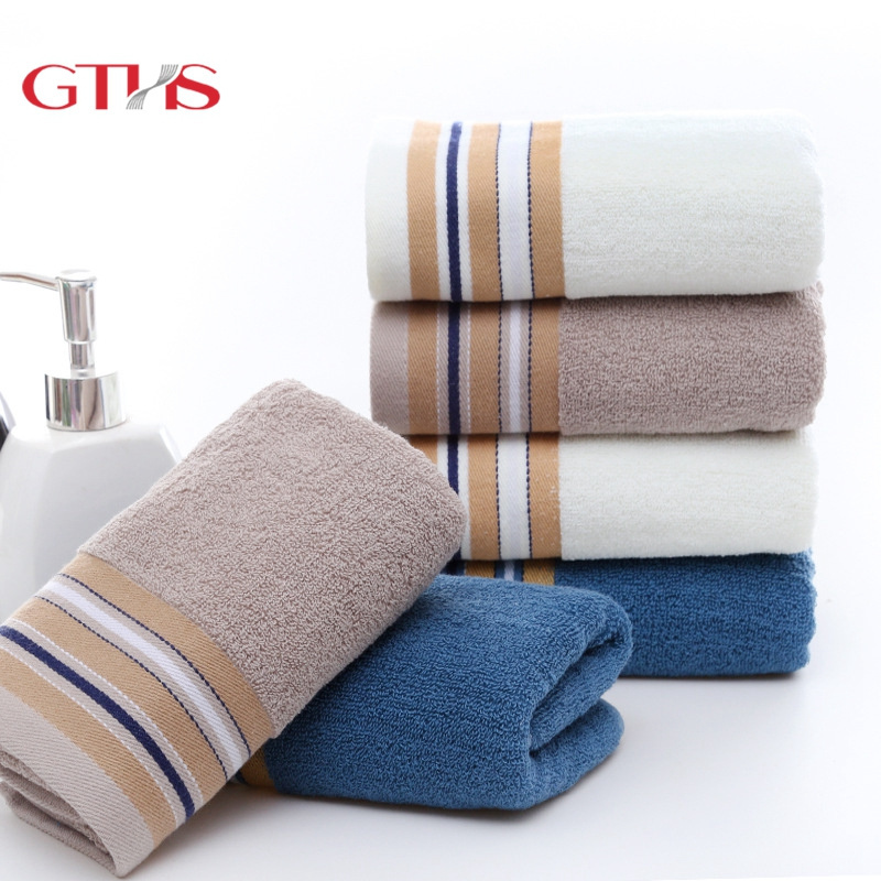 wholesale Skin-friendly Wholesale Luxury Embroidery Towel White Hotel Spa Bath Towel Polyester Microfiber Beach Towel