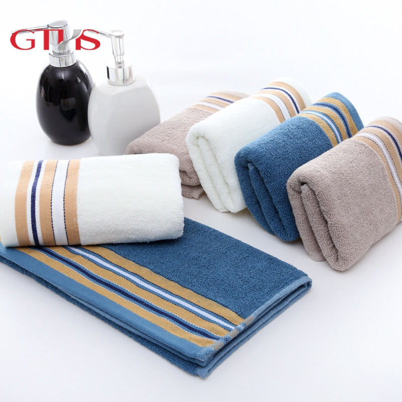 wholesale Skin-friendly Wholesale Luxury Embroidery Towel White Hotel Spa Bath Towel Polyester Microfiber Beach Towel