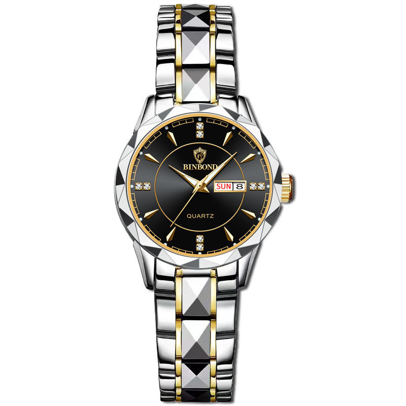 High Quality Waterproof Men Women Stainless Steel Wrist Quartz Watch For Men