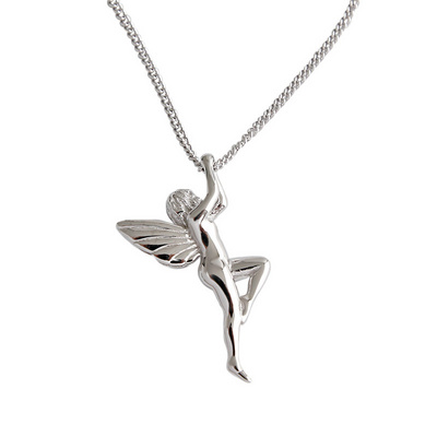 2021 New Design Lovely Guardian Angel Necklace For Girls